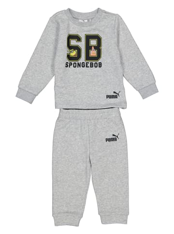 Puma Trainingsanzug "Spongebob" in Grau
