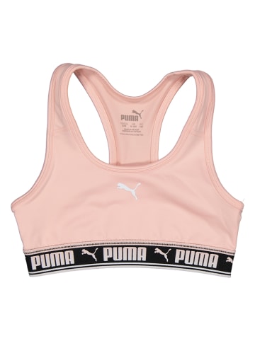 Puma Sportbeha "Strong" lichtroze - high