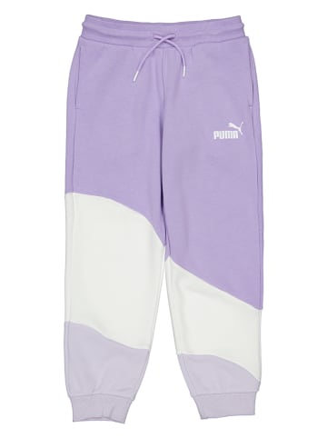 Puma Spodnie dresowe "Power Cat" w kolorze fioletowym