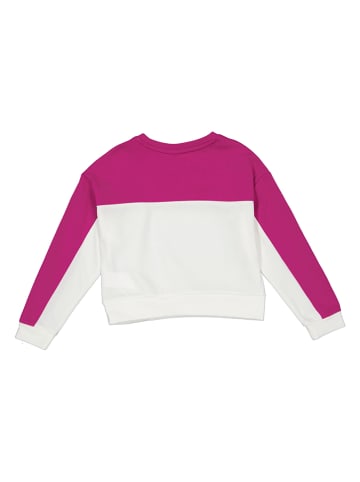 Puma Sweatshirt "Modern Sports" in Pink/ Weiß
