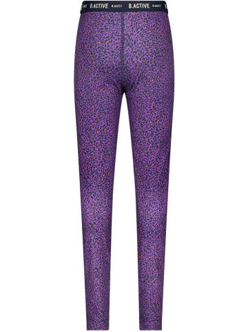 B.Nosy Trainingsleggings donkerblauw/paars