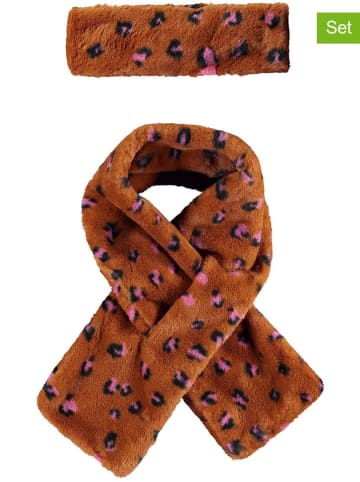 B.Nosy 2tlg.Winteraccessoires-Set in Hellbraun