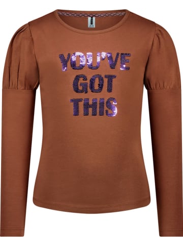 B.Nosy Longsleeve in Hellbraun