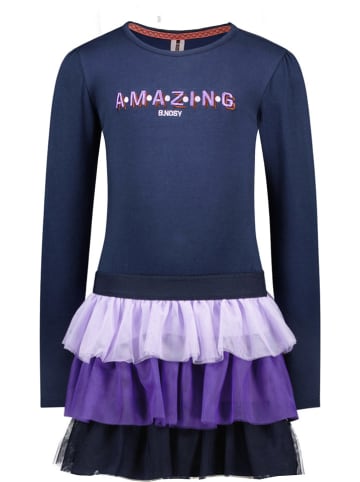 B.Nosy Kleid in Dunkelblau/ Lila