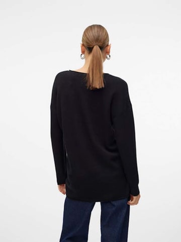 Vero Moda Sweter "Gold" w kolorze czarnym