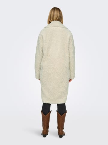 ONLY Teddymantel in Creme
