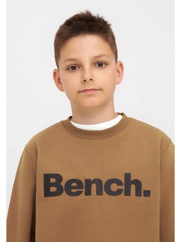 Bench Sweatshirt "Tipster Sports" lichtbruin