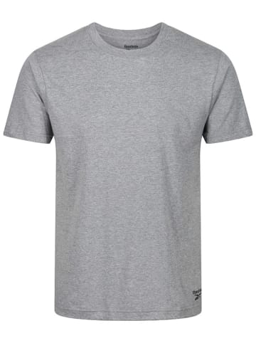 Reebok Koszulki (3 szt.) "Santo" w kolorze czarnym, białym i szarym