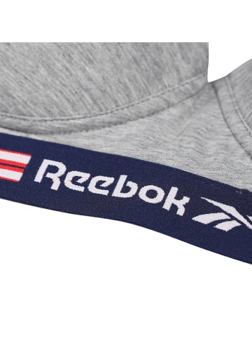 Reebok Biustonosz sportowy "Tulip" w kolorze szarym