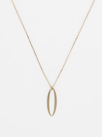 OR ÉCLAT Gouden ketting "Saba" met hanger - (L)42 cm