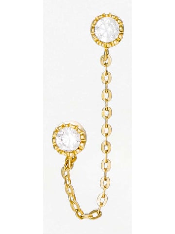 L instant d Or Gold-Ohrstecker "Lise" mit Edelsteinen