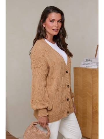 Curvy Lady Vest lichtbruin