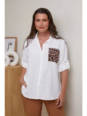 Curvy Lady Blouse wit