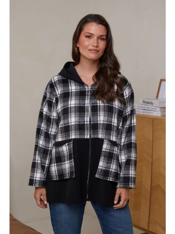 Curvy Lady Sweatvest zwart