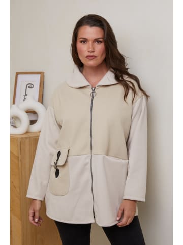 Curvy Lady Übergangsjacke in Beige
