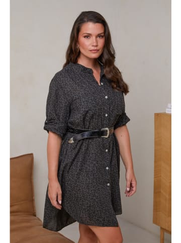 Curvy Lady Tuniek antraciet