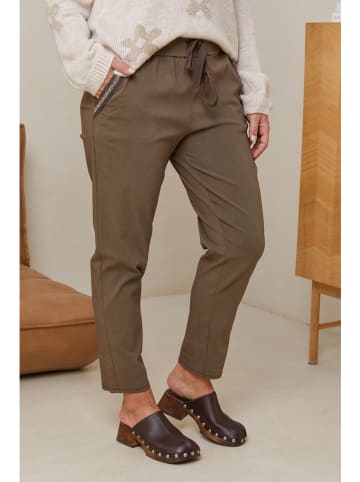 Curvy Lady Broek donkerblauw