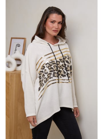 Curvy Lady Hoodie wit