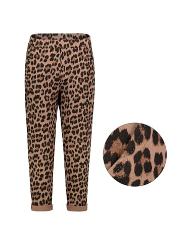 Sublevel Broek lichtbruin/zwart