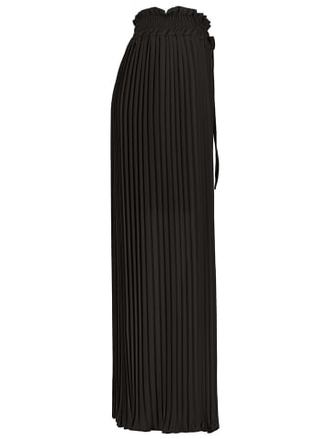 Sublevel Plissée-Hose in Dunkelbraun