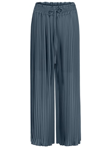 Sublevel Plissée-Hose in Blau