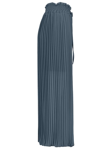 Sublevel Plissée-Hose in Blau