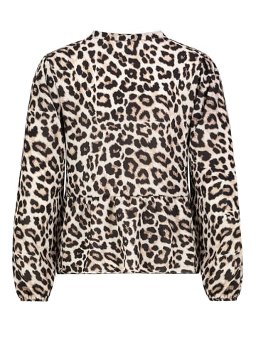 Sublevel Bluse in Sand/ Schwarz