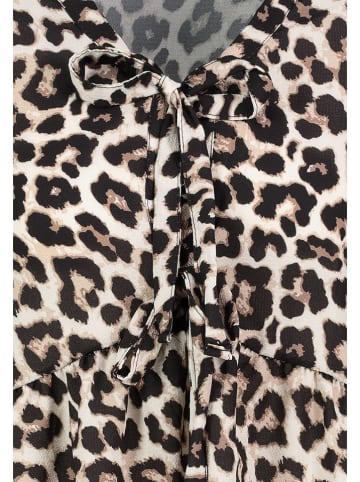 Sublevel Bluse in Sand/ Schwarz