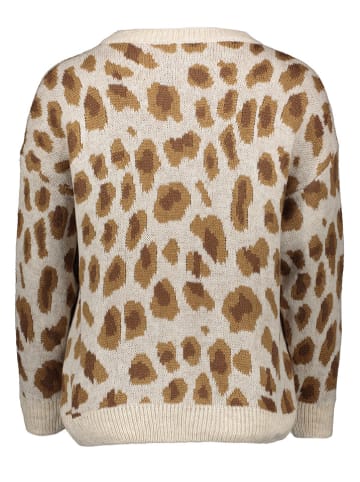 Sublevel Pullover in Beige/ Hellbraun