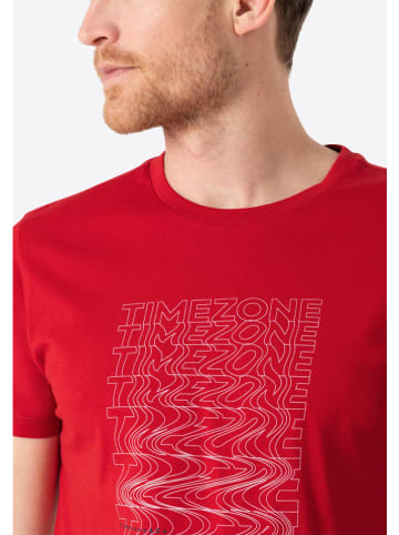 Timezone Shirt rood