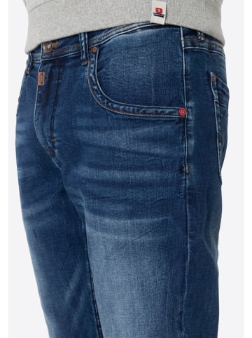 Timezone Spijkercargobroek "JackTZ" - regular fit - blauw