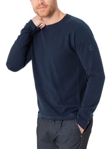 Timezone Sweter w kolorze granatowym