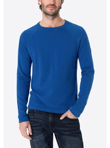 Timezone Sweter w kolorze niebieskim