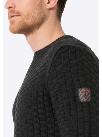 Timezone Pullover in Schwarz