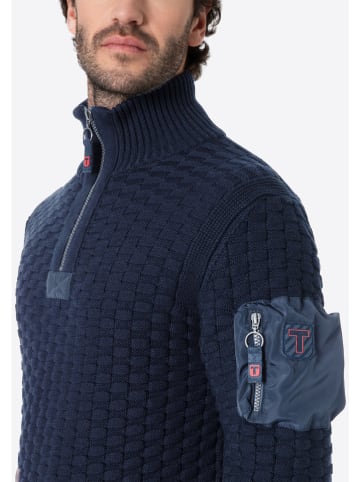 Timezone Pullover in Dunkelblau