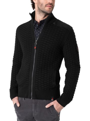 Timezone Cardigan in Schwarz