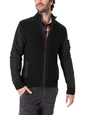 Timezone Cardigan in Schwarz