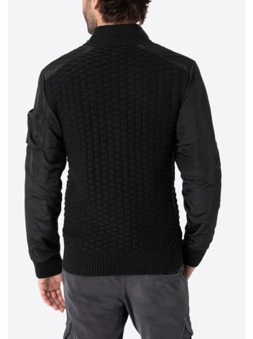Timezone Cardigan in Schwarz