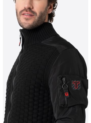 Timezone Cardigan in Schwarz