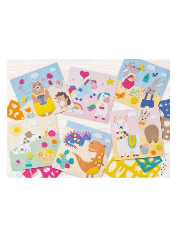URSUS Filz-Bastelset "Filzbilder -Happy friends" in Bunt