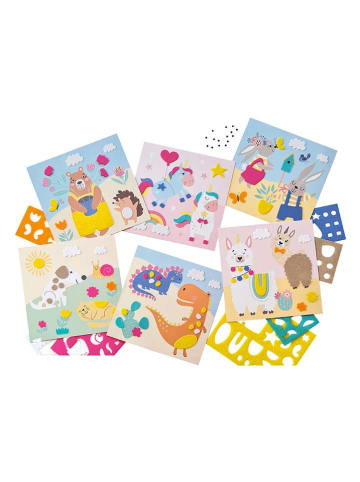 URSUS Filz-Bastelset "Filzbilder -Happy friends" in Bunt