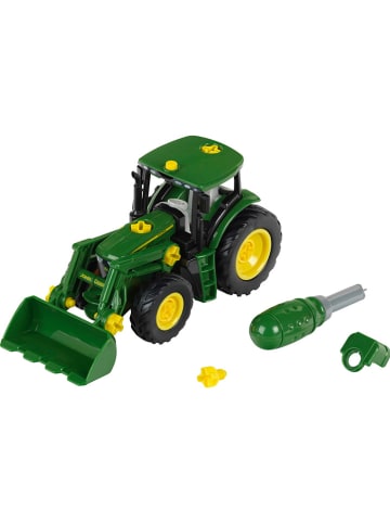 Theo Klein Traktor "John Deere" w kolorze zielonym - 3+