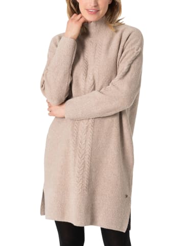 Timezone Gebreide jurk beige