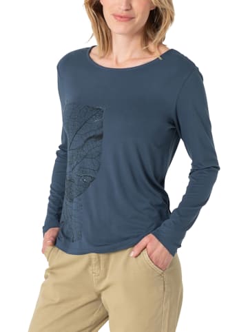 Timezone Longsleeve in Blau