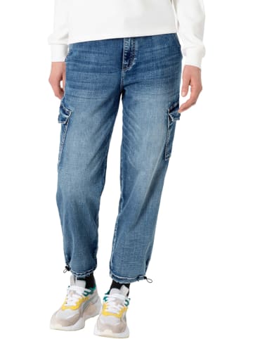 Timezone Jeans-Cargohose "Marla" - Regular fit - in Blau