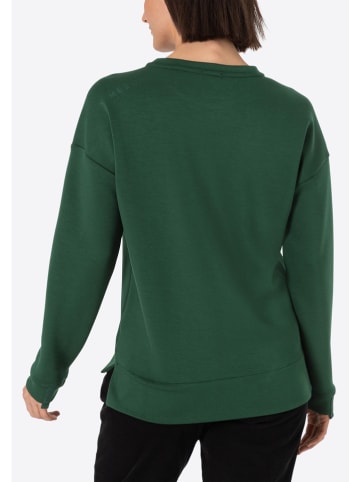 Timezone Bluza w kolorze zielonym