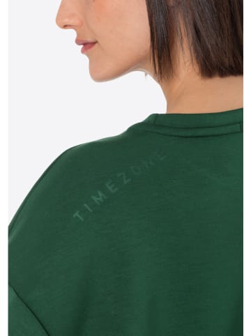 Timezone Bluza w kolorze zielonym