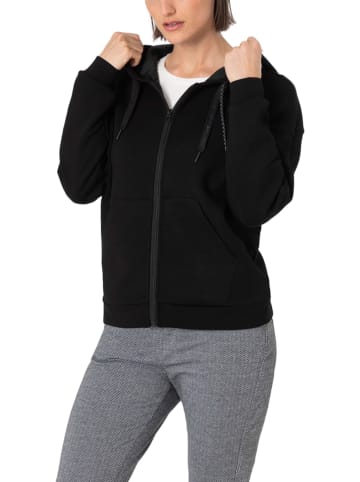 Timezone Sweatjacke  in Schwarz