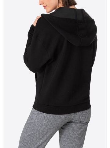 Timezone Sweatjacke  in Schwarz
