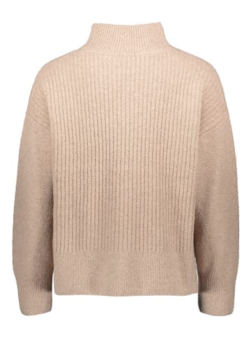 Timezone Sweter w kolorze beżowym